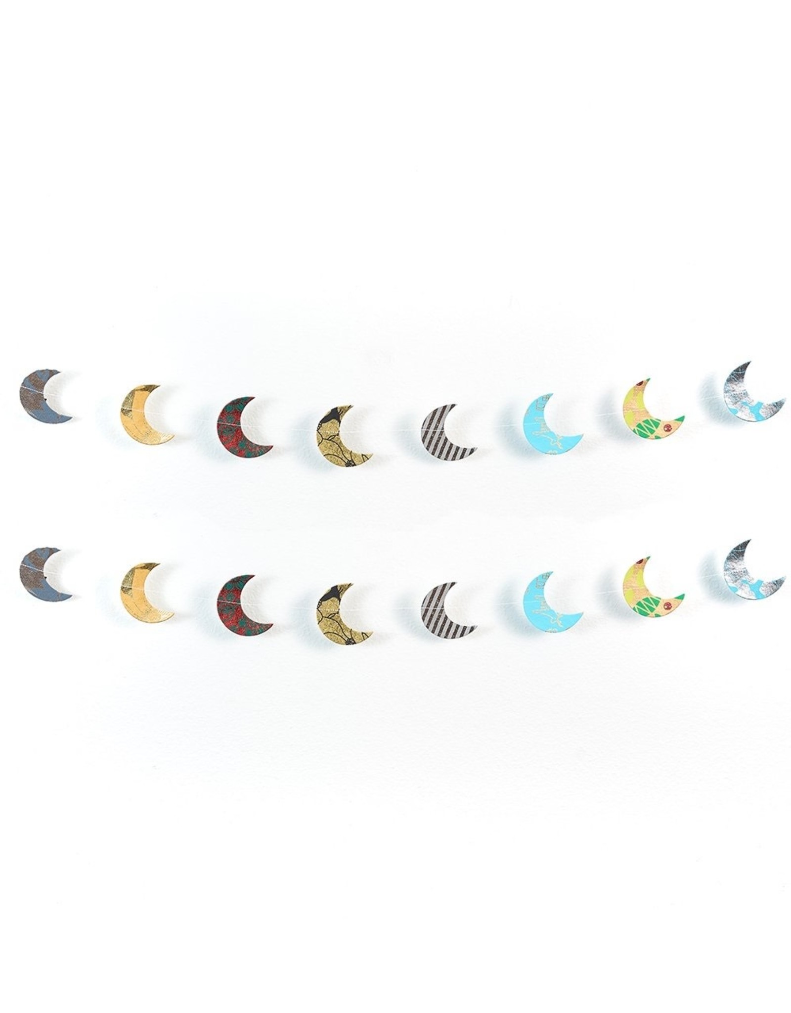 India Metallic Cotton Paper Garland