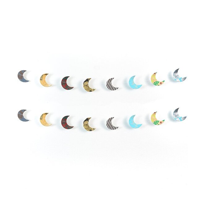 Metallic Cotton Paper Garland