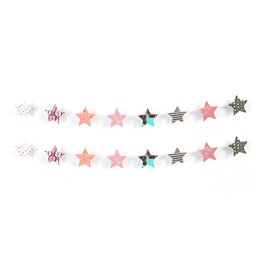 India Metallic Cotton Paper Garland