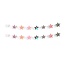 India Metallic Cotton Paper Garland