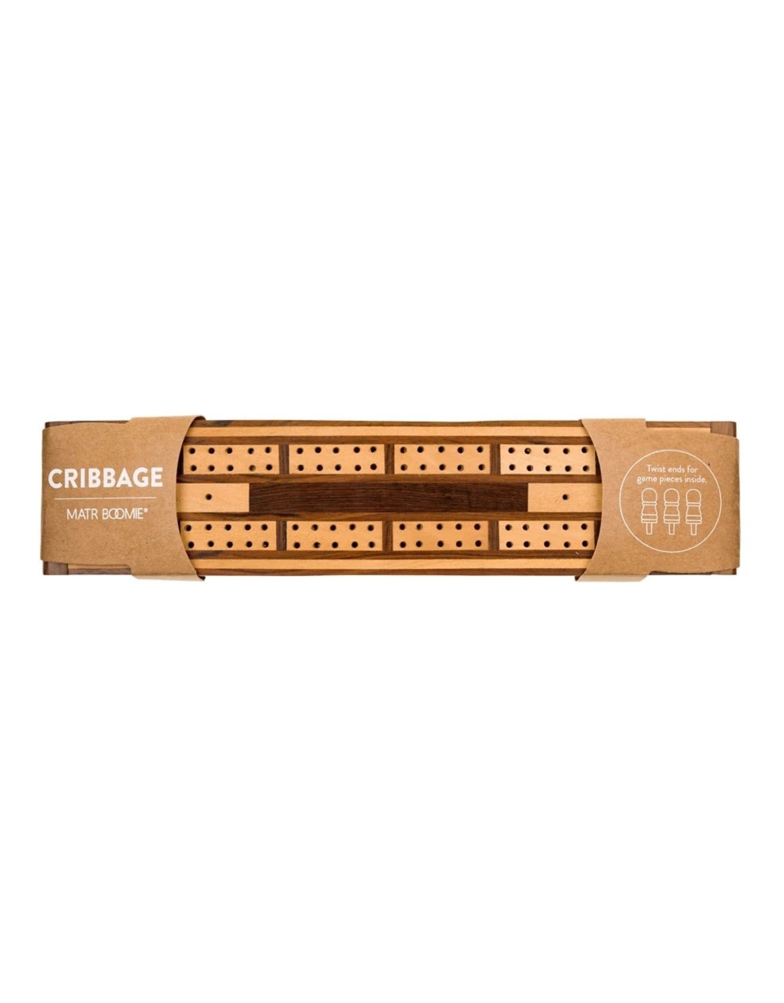 India Wood Cribbage Game