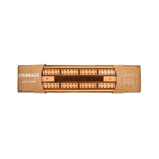 India Game - Cribbage Board Wood