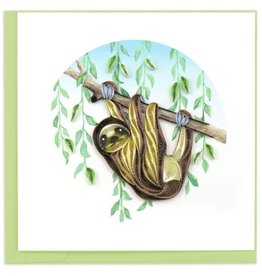 Vietnam Quilled Sloth Card, Vietnam