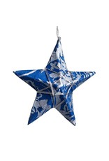 Bangladesh Silver Sky Paper Star Ornament, Bangladesh