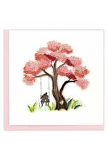 Vietnam Quilled Blossoming Love Card, Vietnam