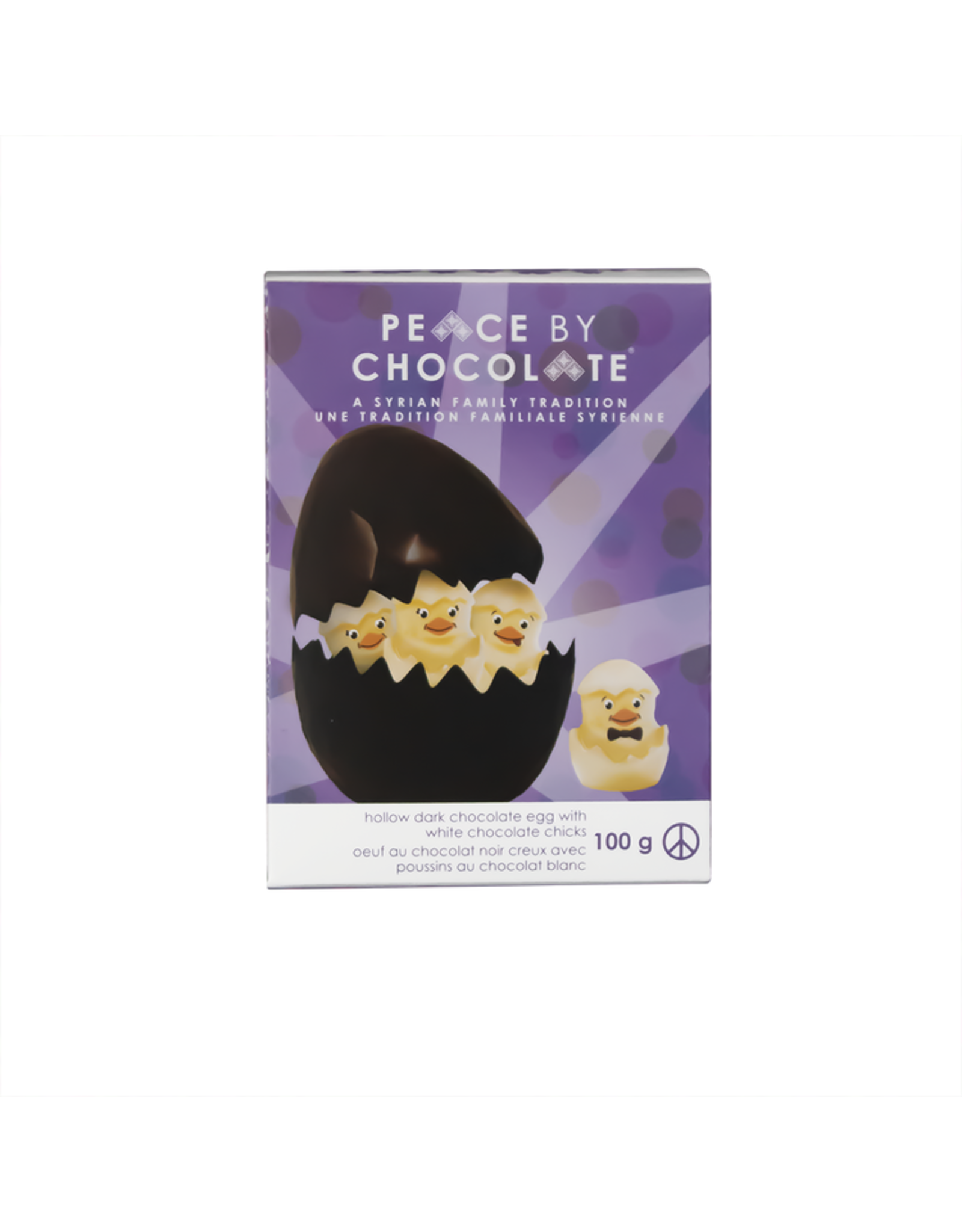 Peace By Chocolate - Easter Egg w/ Chicks