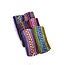 Fleece Lined Patterned Knit Wool Headband