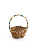 Bangladesh Sari Handle Harvest Basket, Bangladesh