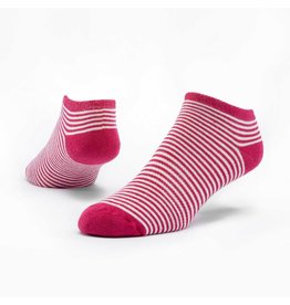 Tanzania Cotton Footie Socks, Pinstripe
