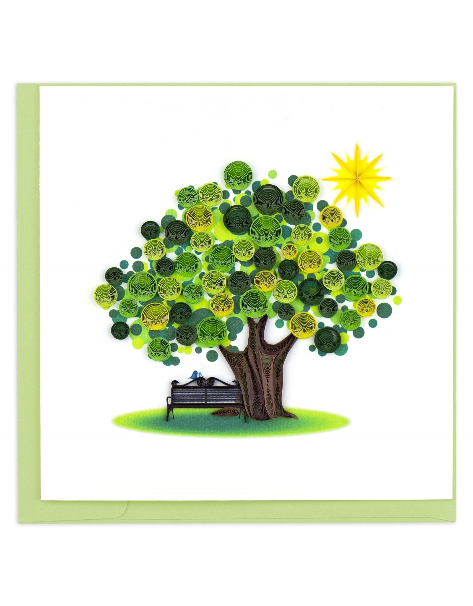 Vietnam Quilled Summer Tree Card, Vietnam