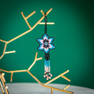 Guatemala Beaded Star Ornament