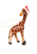 Kenya Santa's Little Giraffe Helper Ornament, Kenya