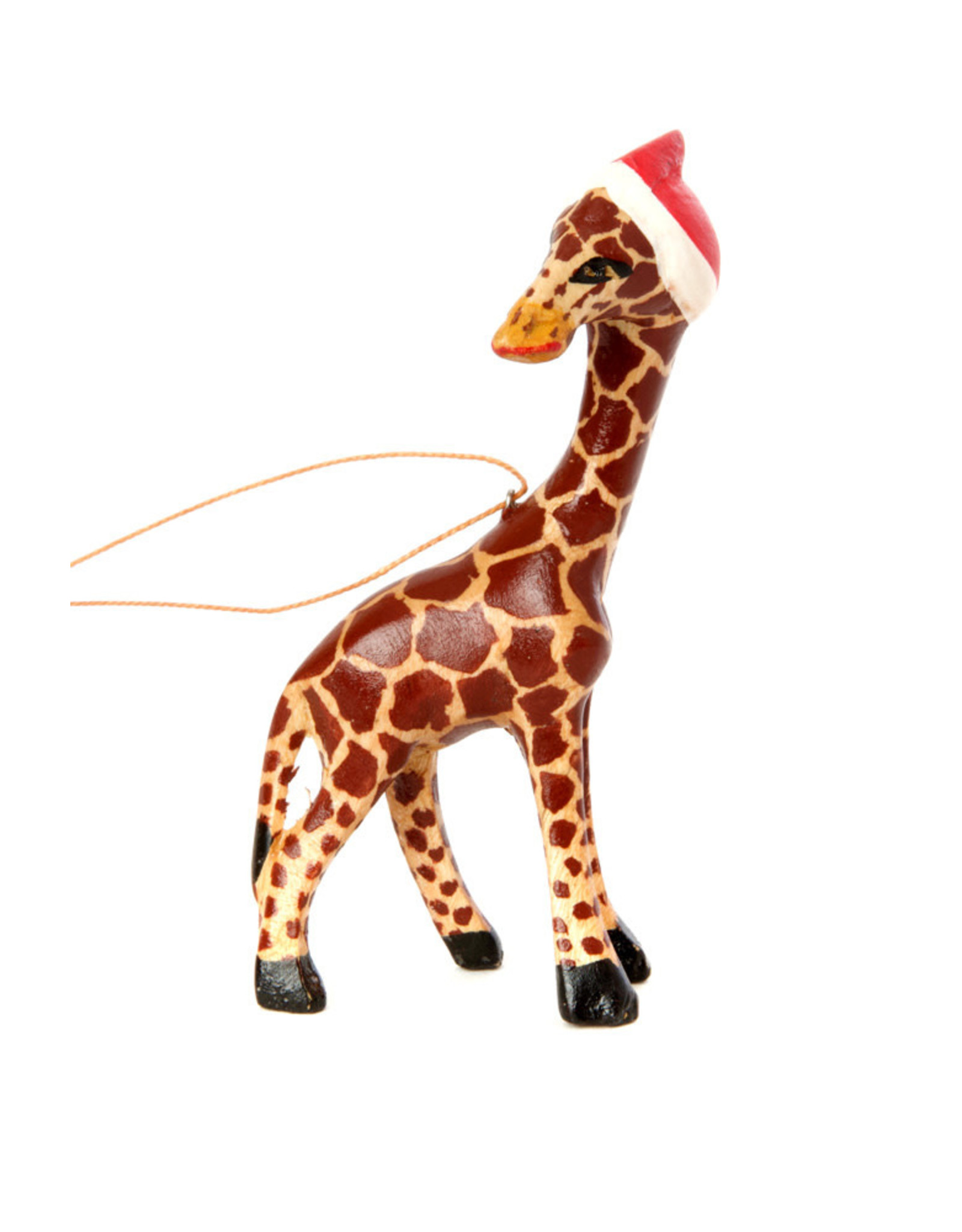 Kenya Santa's Little Giraffe Helper Ornament, Kenya