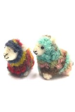 Nepal Rainbow Mini Sheep Ornament, Nepal