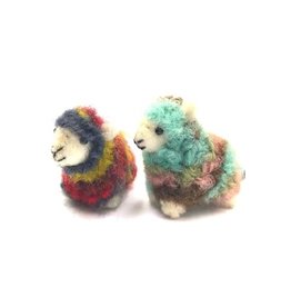 Nepal Rainbow Mini Sheep Ornament, Nepal