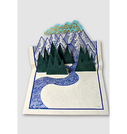 Nepal Pop Up Mountain Card (set of 2), Nepal
