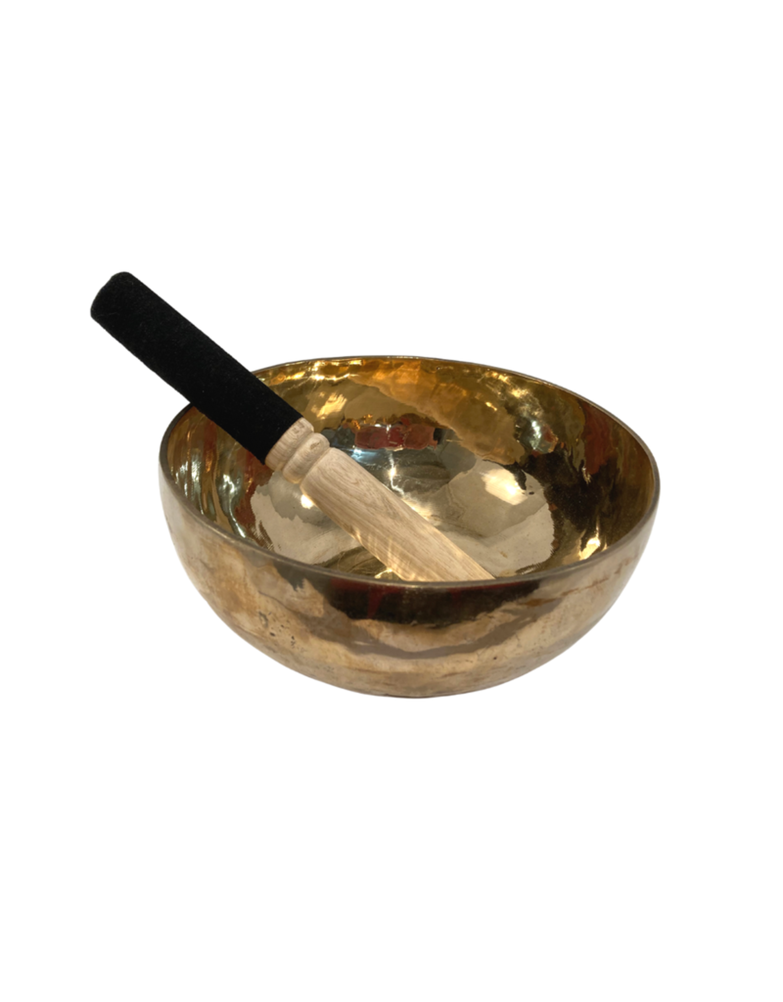 Nepal Polished Brass Singing Bowl, Nepal