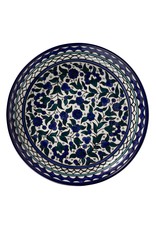 Palestine Blue Floral Platter, Palestine