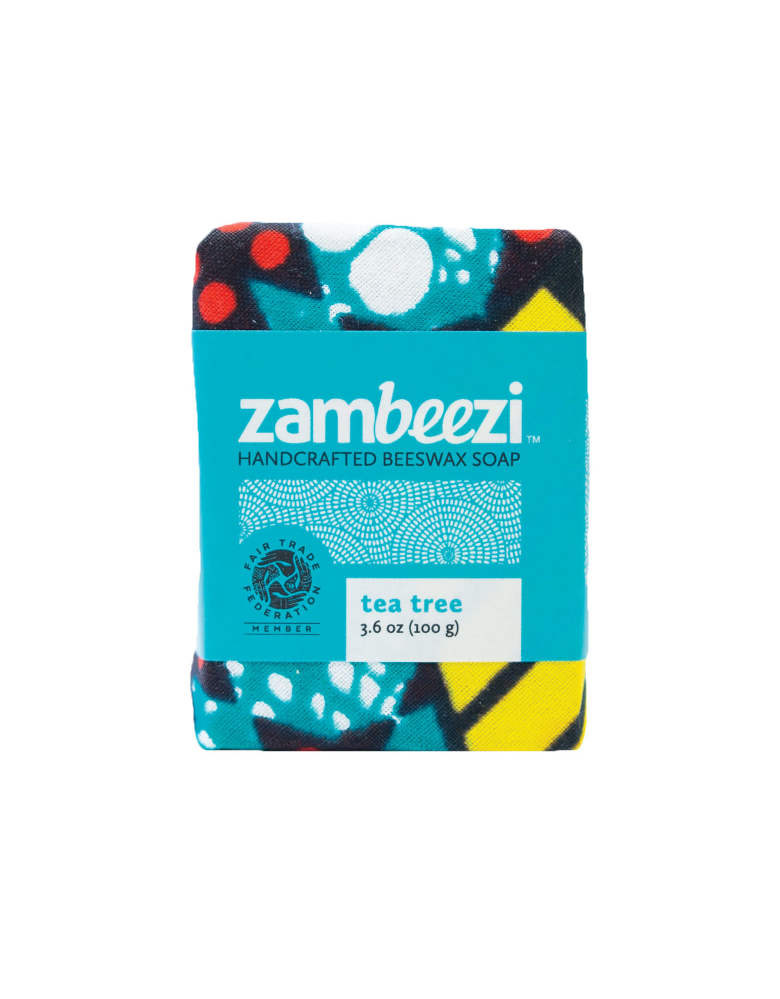 Tea Tree Beeswax Soap, 100g, Zambia