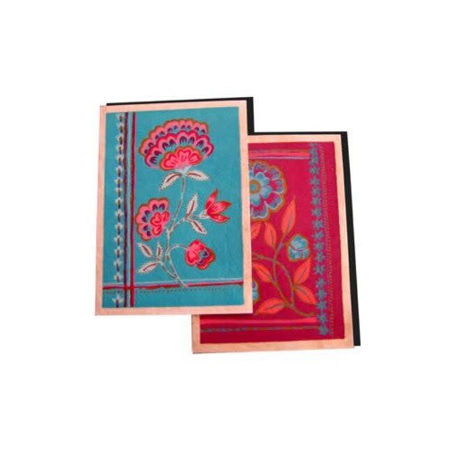 Tibetan Floral Card (set of 2)