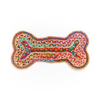 India Rug - Chindi Blend Dog