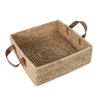 Bangladesh CLEARANCE Square Handled Date Palm Basket
