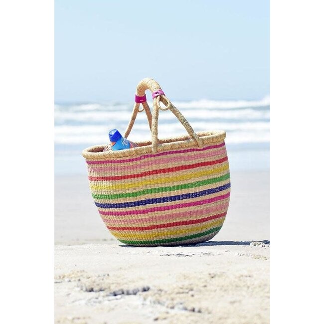 Rainbow Connection Bolga Basket