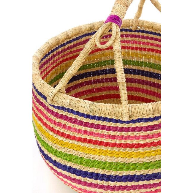 Rainbow Connection Bolga Basket