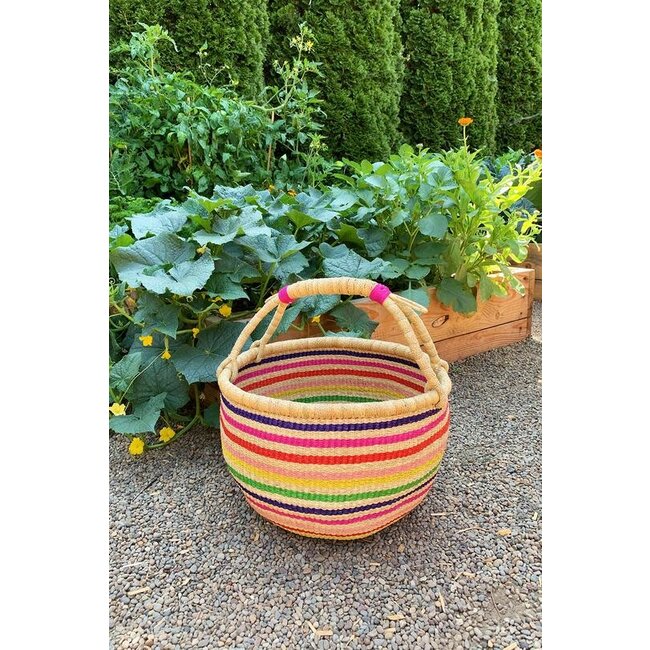 Rainbow Connection Bolga Basket