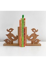 India Acacia Bird Bookends, India