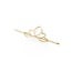 India Kairavini Lotus Hair Slide w/ Stick