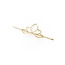 India Kairavini Lotus Hair Slide with Stick