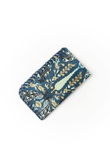 Matr Boomie Blue Peacock Leather Glasses Case. India