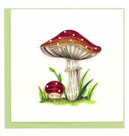 Vietnam Quilled Wild Mushroom Card, Vietnam