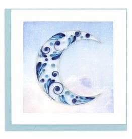 quillingcard Quilled Crescent Moon Card, Vietnam