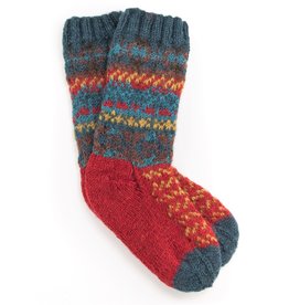 Nepal Hand Knit Wool Socks, Nepal