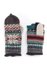 Nepal Jasper Knit Finger Mittens, Nepal