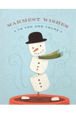 Good Paper Marshmallow Snowman Greeting Card, Philippines