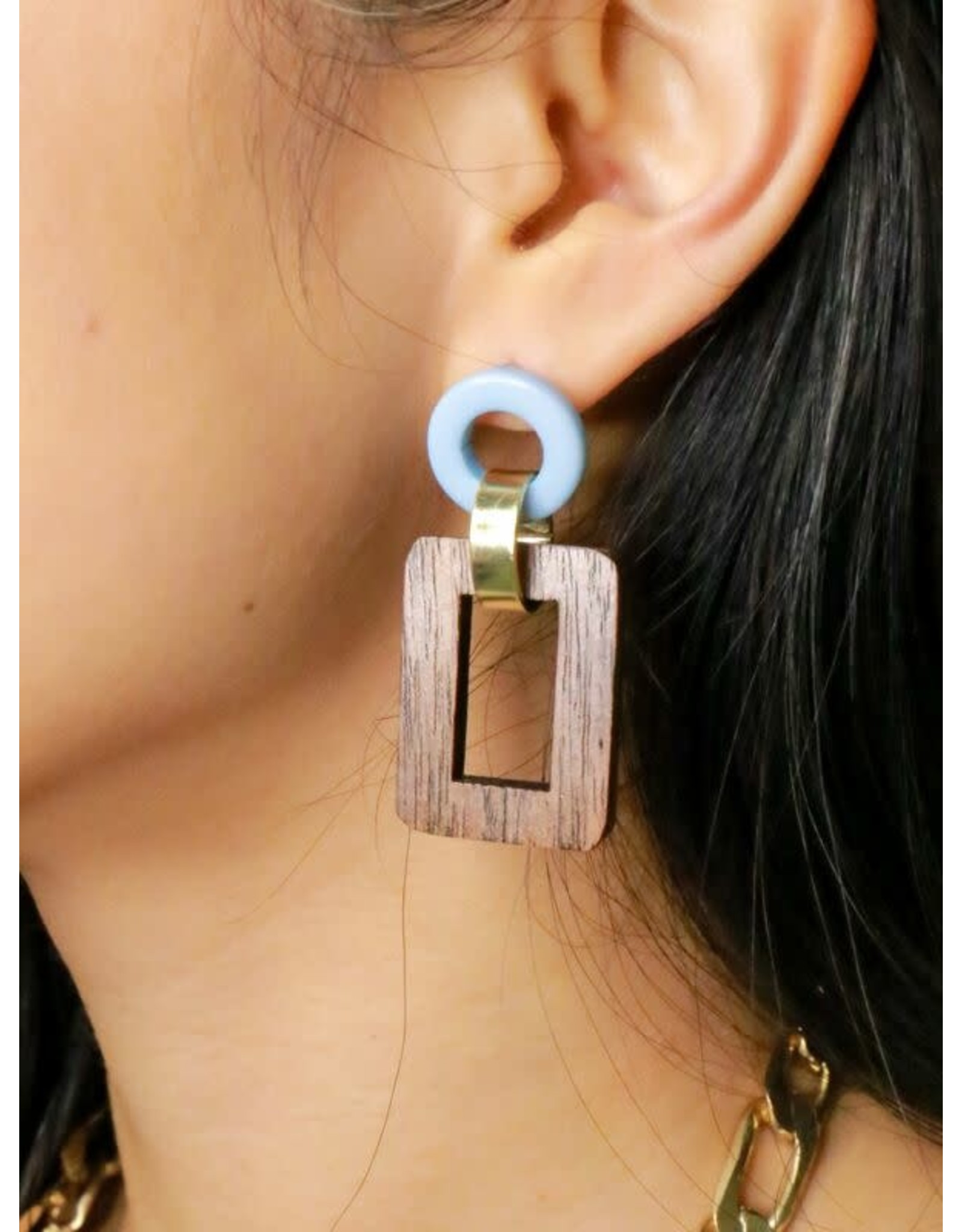 India CLEARANCE Modern Connection Earrings, India