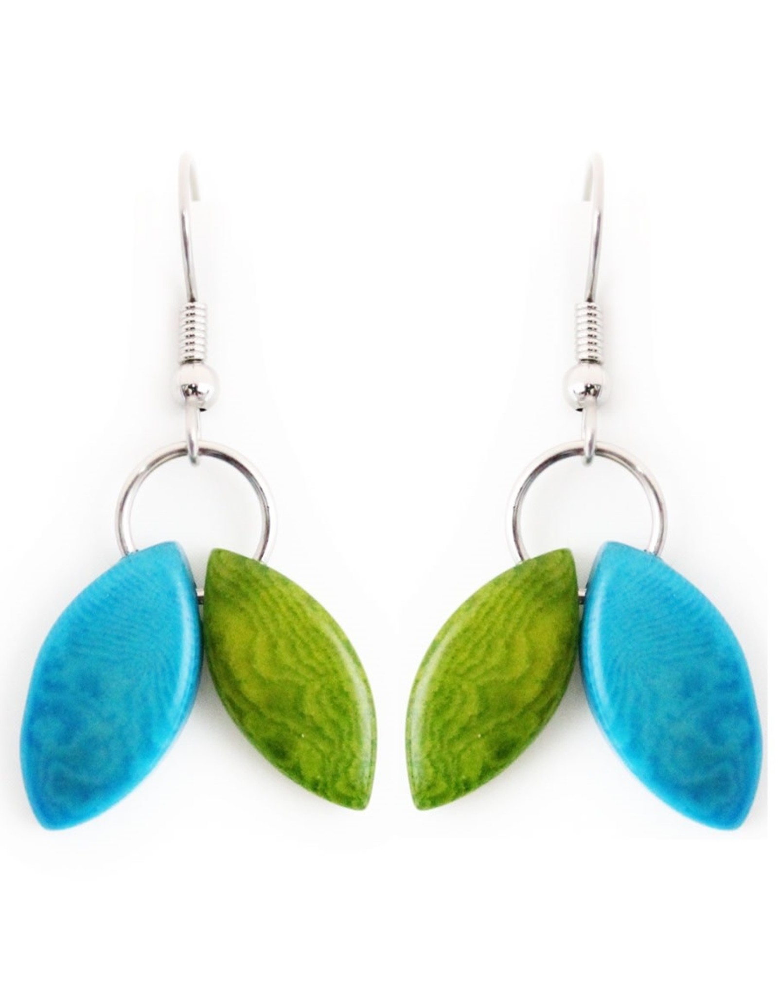 Colombia CLEARANCE Amis Tagua Earrings, Colombia