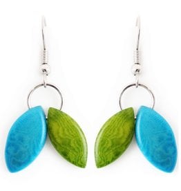 Colombia CLEARANCE Amis Tagua Earrings, Colombia