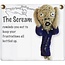 Thailand String Doll Keychain - The Scream