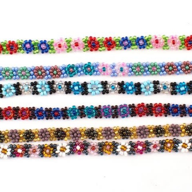 Necklace - Beaded Flower