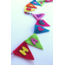 Nepal Felted Happy Birthday Pennant Banner
