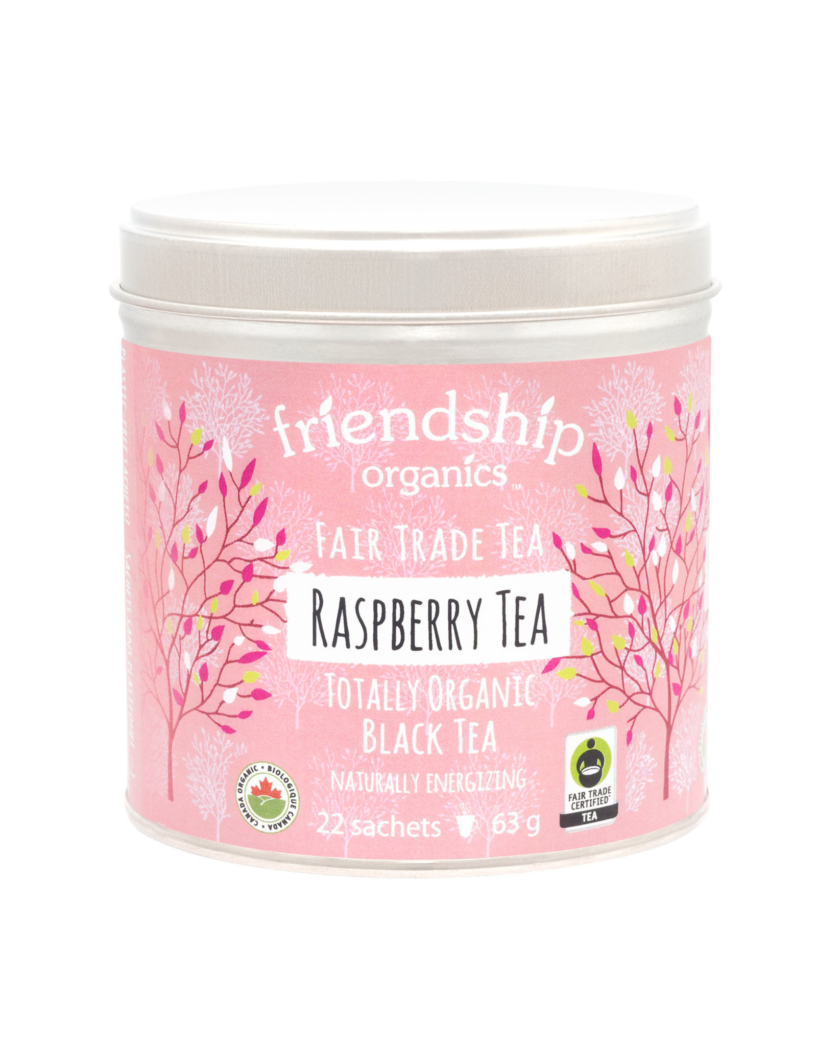 Friendship Organics Friendship Organics Raspberry Black Tea Tin