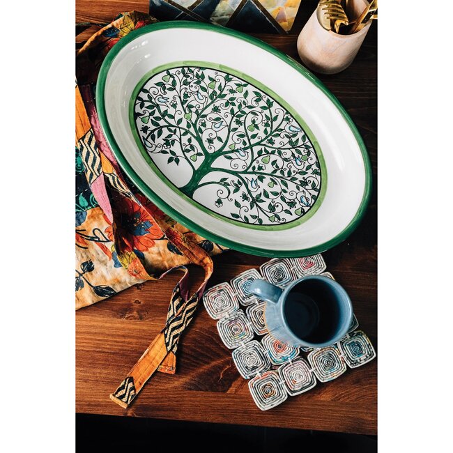 Tree of Life Serving Platter