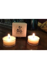Catalyst Collections Beeswax Tealight Candles, Haiti