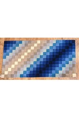 Ten Thousand Villages Shades of Blue Accent Rug