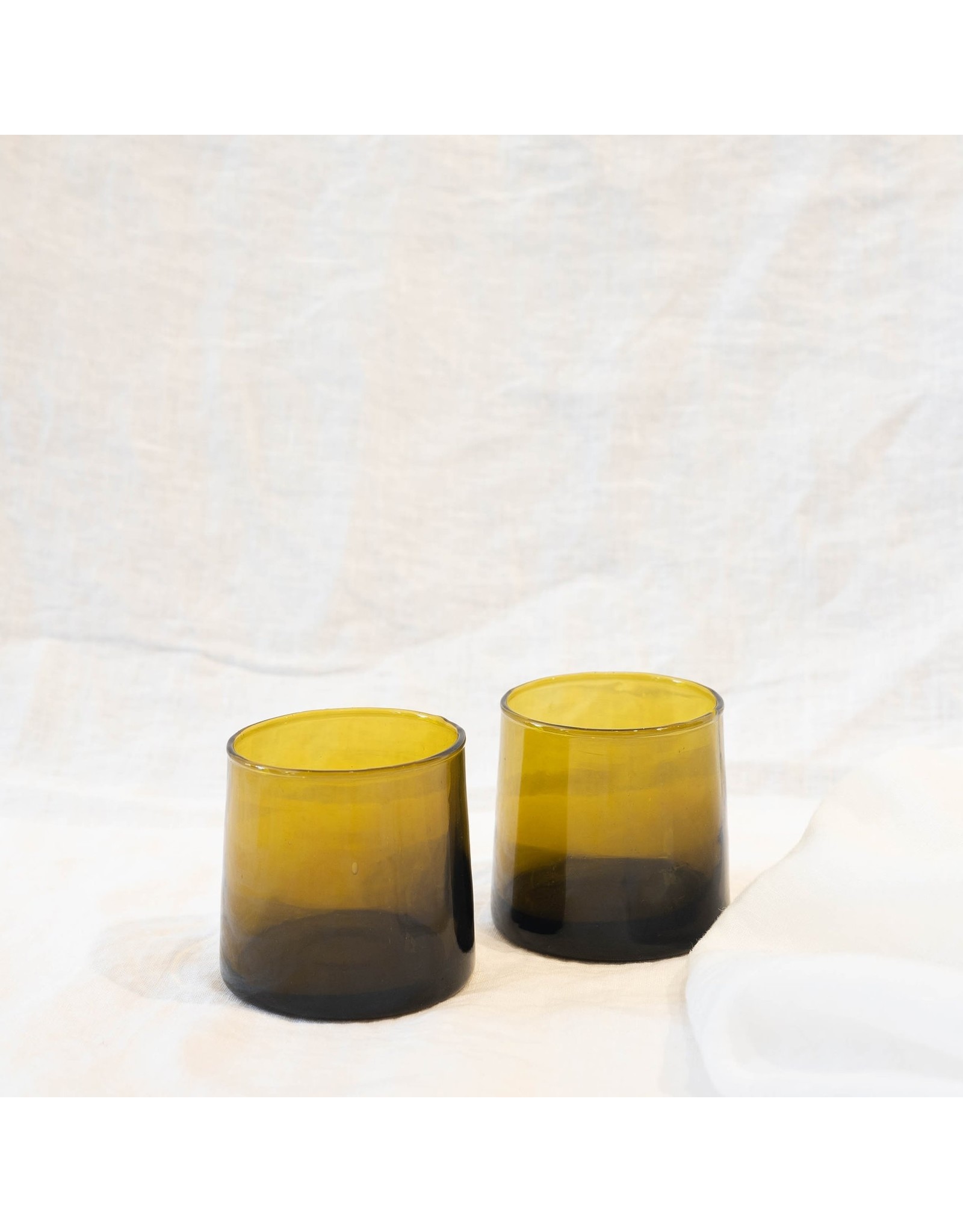 Socco Designs Handblown Recycled Glass Tumblers, Morocco