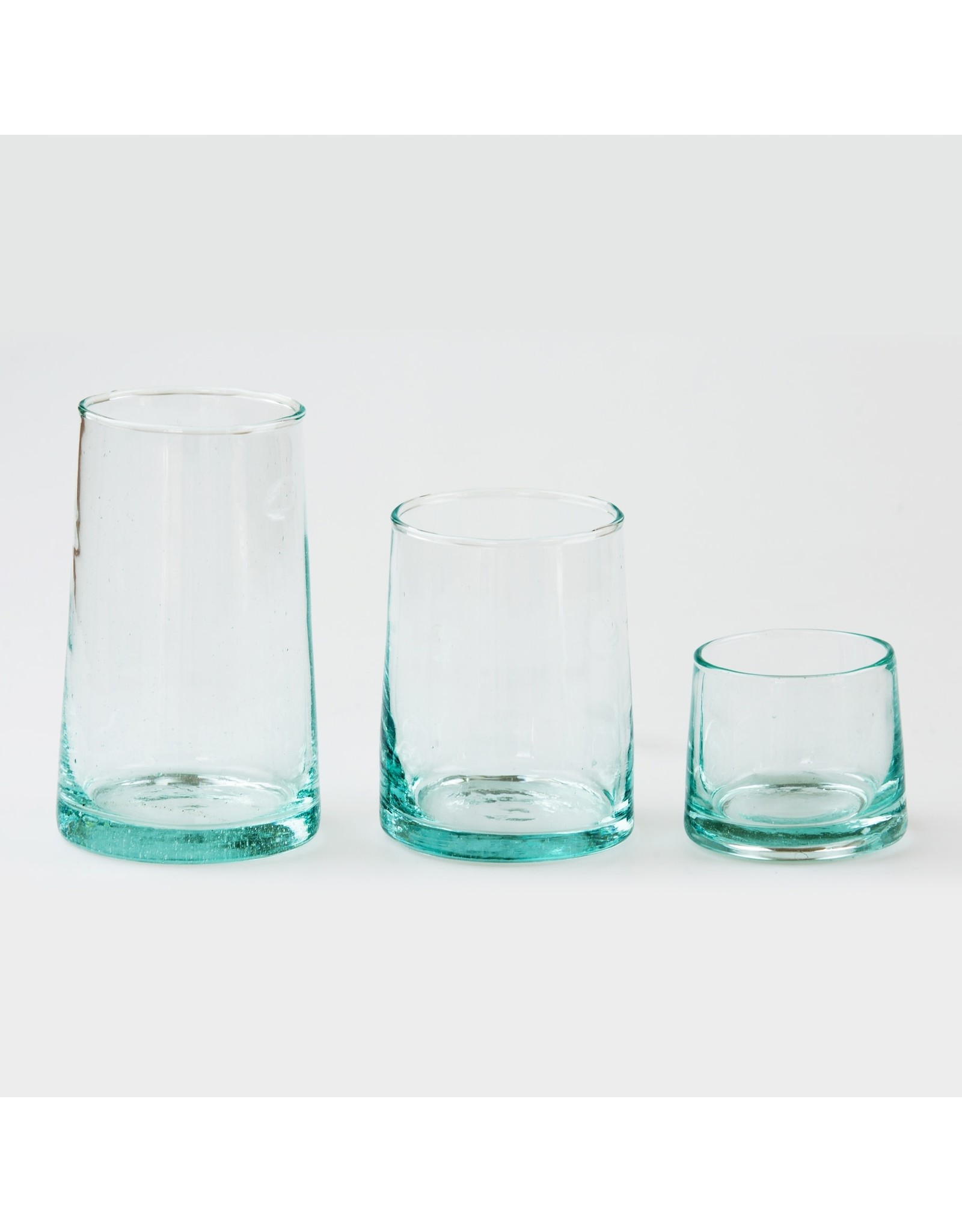Socco Designs Handblown Recycled Glass Tumblers, Morocco